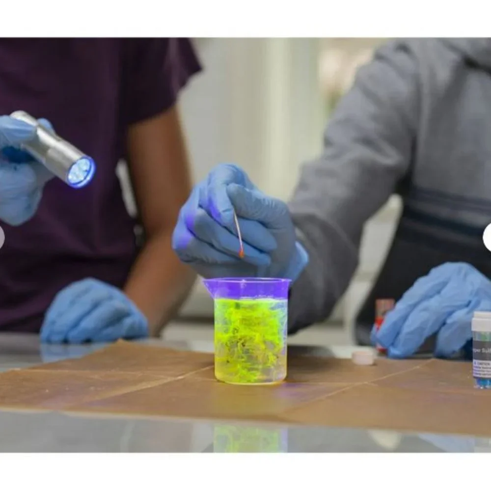 NEW Glow Lab KiwiCo. Kiwi Co. Crate Science Experiment Craft Kit UV Light